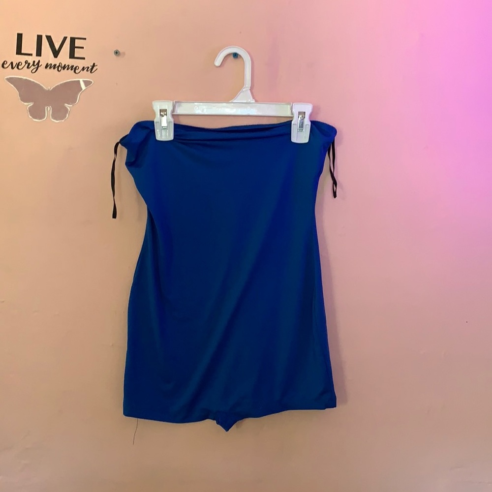 SHEIN blue bodysuit